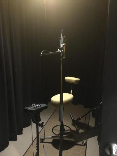 Iso booth for squeeze box recording